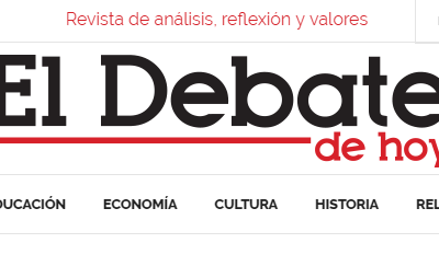 Nuevo periódico digital Católico: El debate de hoy